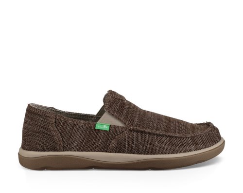 Sanuk Mesh Vagabond Tripper - Sanuk Shoes Mens Khaki - Philippines OCJSQE428